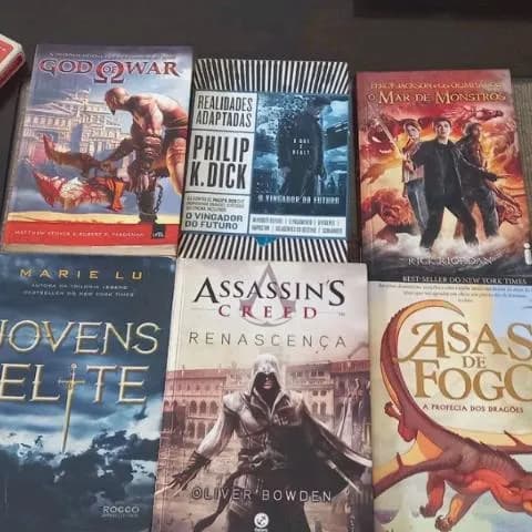 Livros Misturados