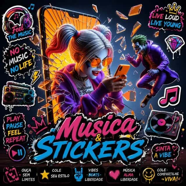 Músicas & Stickers — grupos de WhatsApp