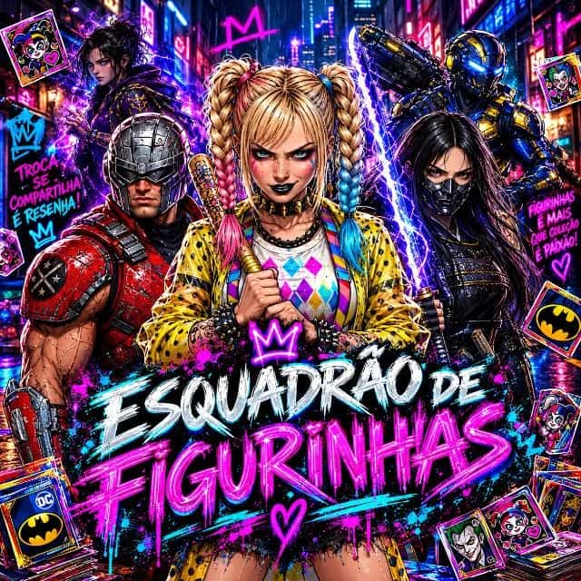 Esquadrão De Figurinhas — grupos de WhatsApp