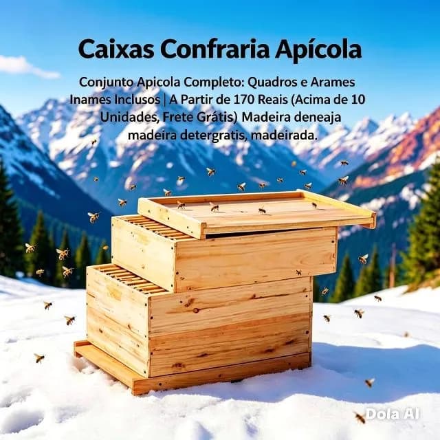 Caixas Para Abelhas Direto De Fábrica
