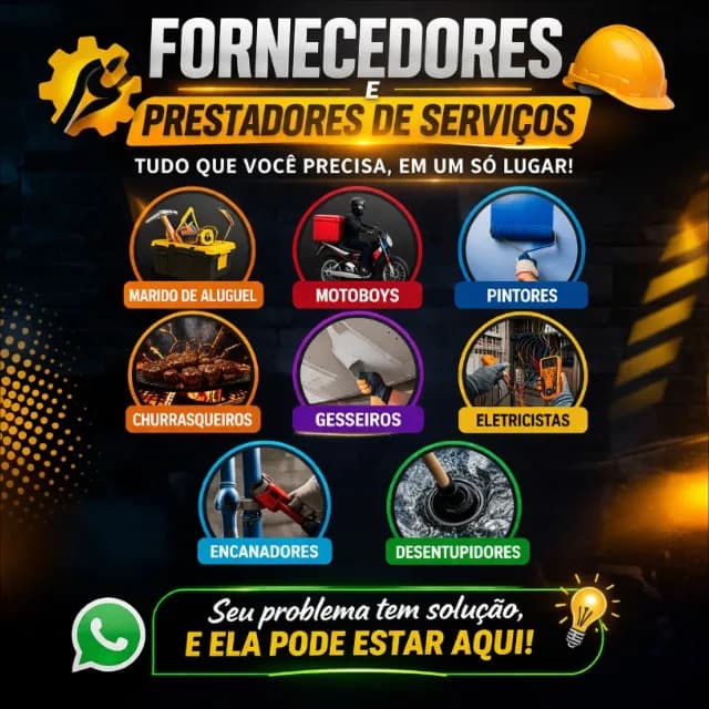 Prestadores De Serviços SP Capital — grupos de WhatsApp