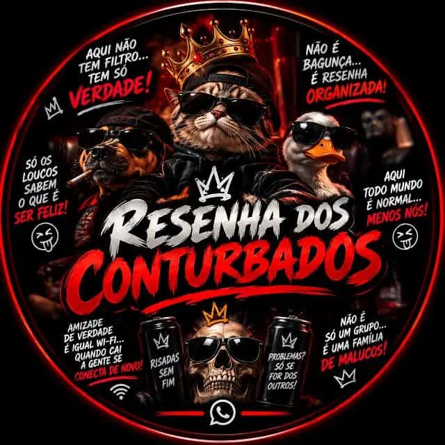 Resenha dos Conturbados — grupos de WhatsApp