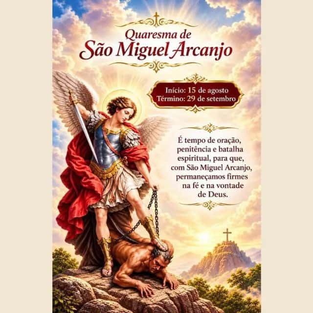 40 Dias Com São Miguel Arcanjo — grupos de WhatsApp