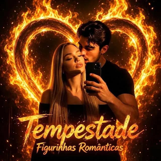 Tempestade Figurinhas Romântica