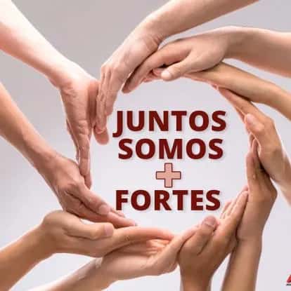 Juntos Somos Fortes — grupos de WhatsApp