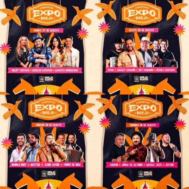 Expo Brejo 2026 — grupos de WhatsApp