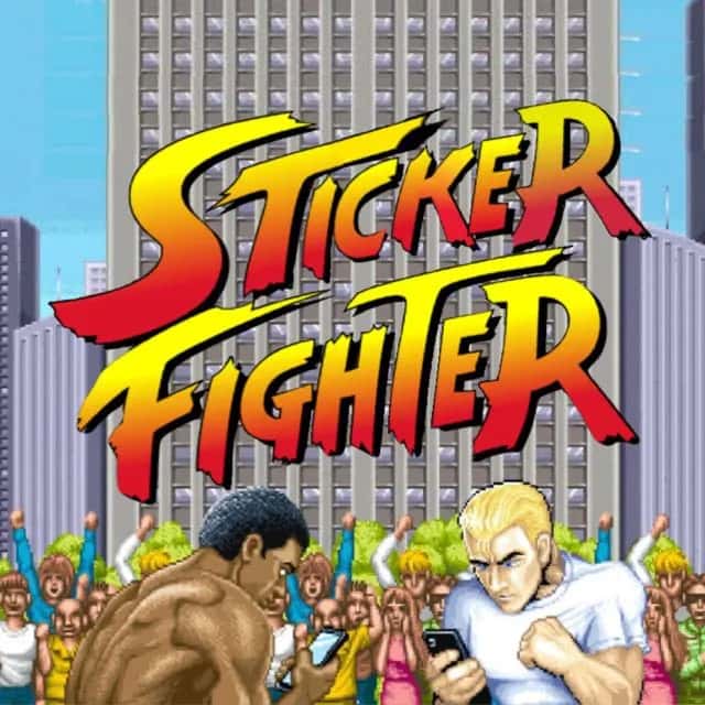 Sticker Fighter — grupos de WhatsApp