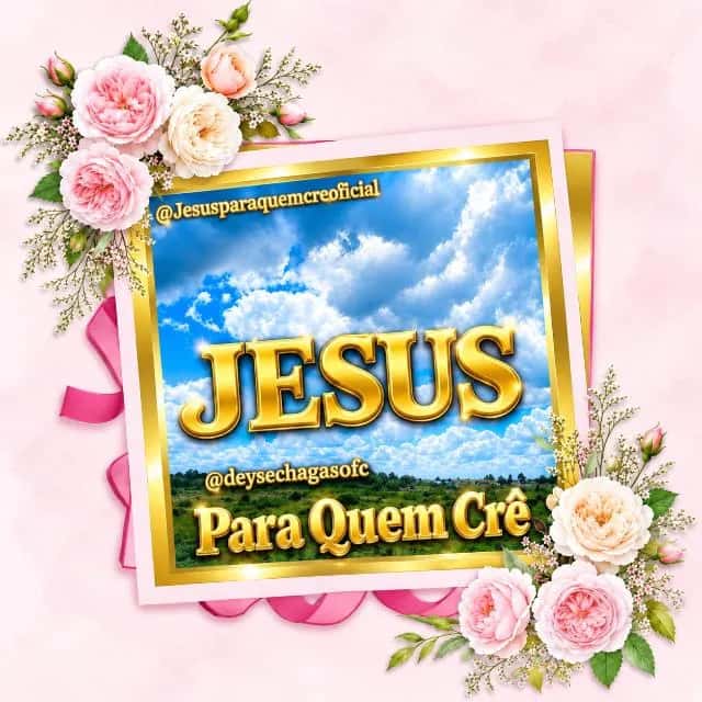 Jesus Para Quem Crê Oficial — grupos de WhatsApp