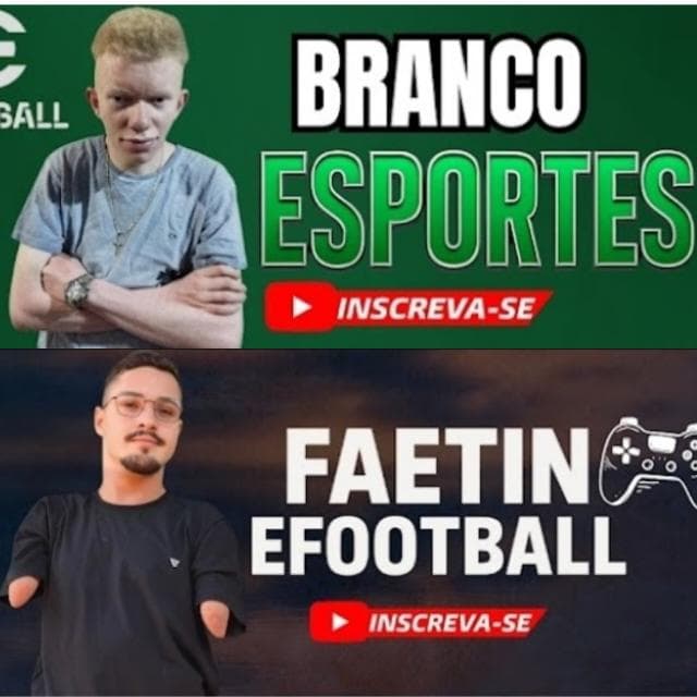 Divulgação De Lives Do Canal Faetin eFootball & Branco Esportes