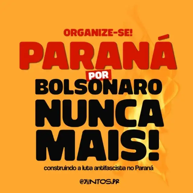 Bolsonaro Nunca Mais Paraná — grupos de WhatsApp