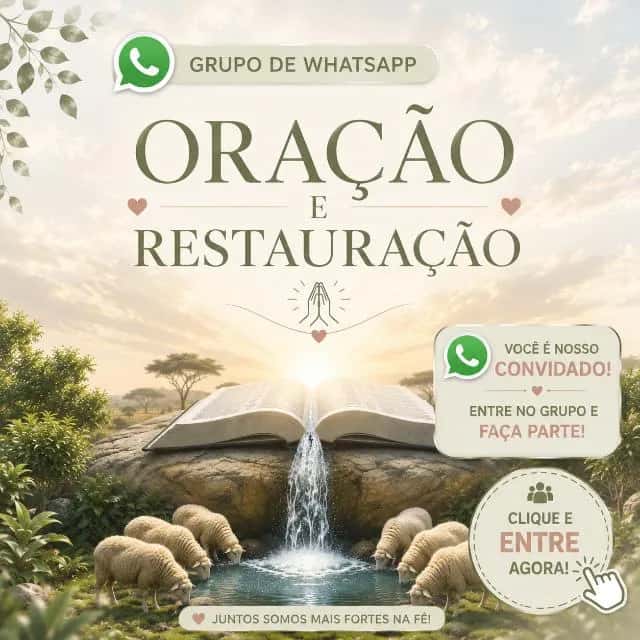 Oração e Restauração — grupos de WhatsApp